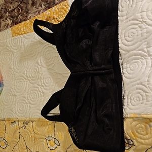 Comfort Choice Plus Size Black Bra